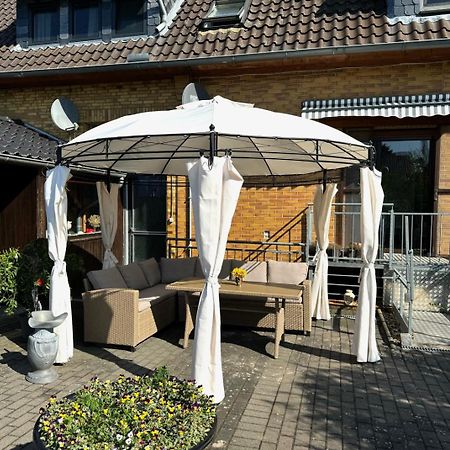 Ferien-Whg Moewe Nahe Steinhuder Meer Mit Garten Und Balkon Hagenburg Buitenkant foto